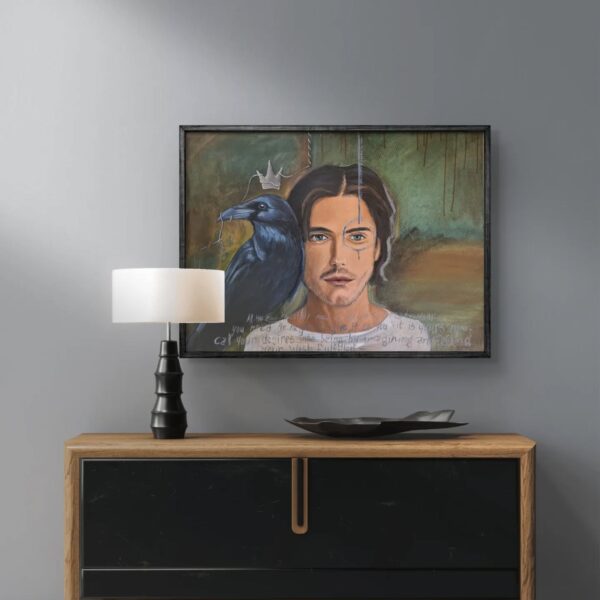 "Messenger" 101x76cm - Image 5