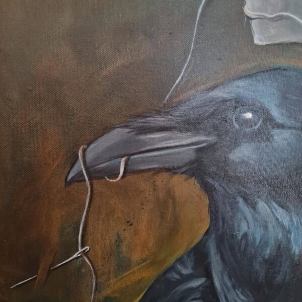 "Messenger" 101x76cm - Image 7