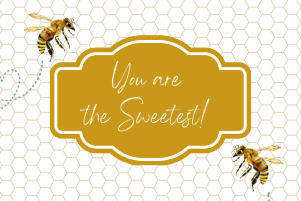 Honey Bottle Label design