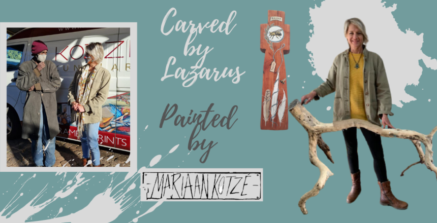 Painted Wooden objects