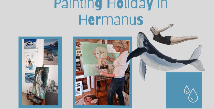 Painting in Hermanus